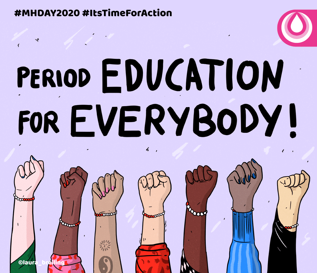 Menstrual Hygiene Day image - period education for everybody