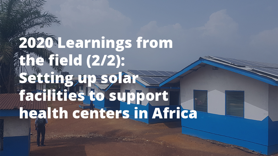 solar installations for health centers