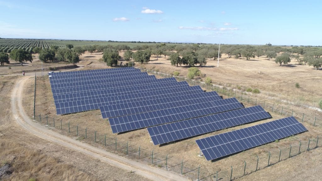 solar field in sub-saharan africa